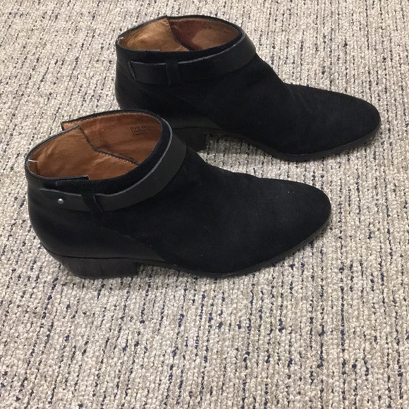 Madewell black suede boots 7.5 / 8 - Picture 5 of 7